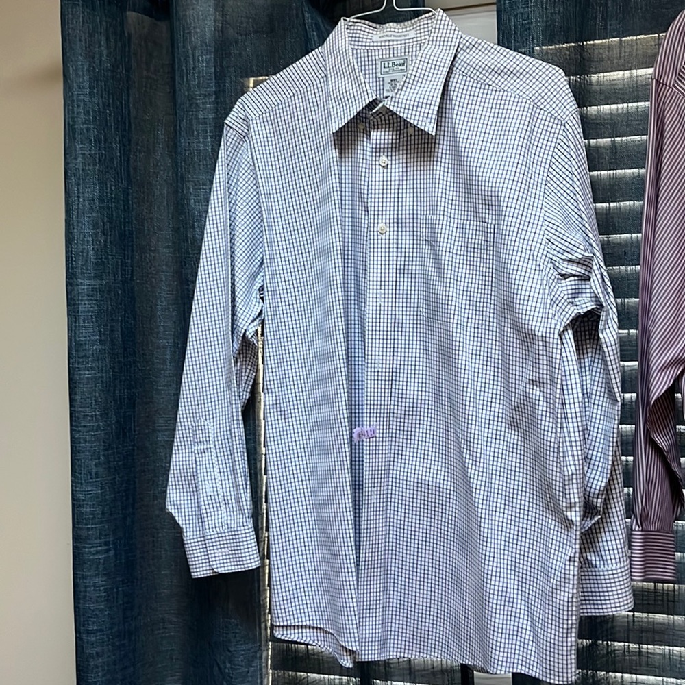 BOGO Excellent shape, mens, L.L.Bean dress shirt